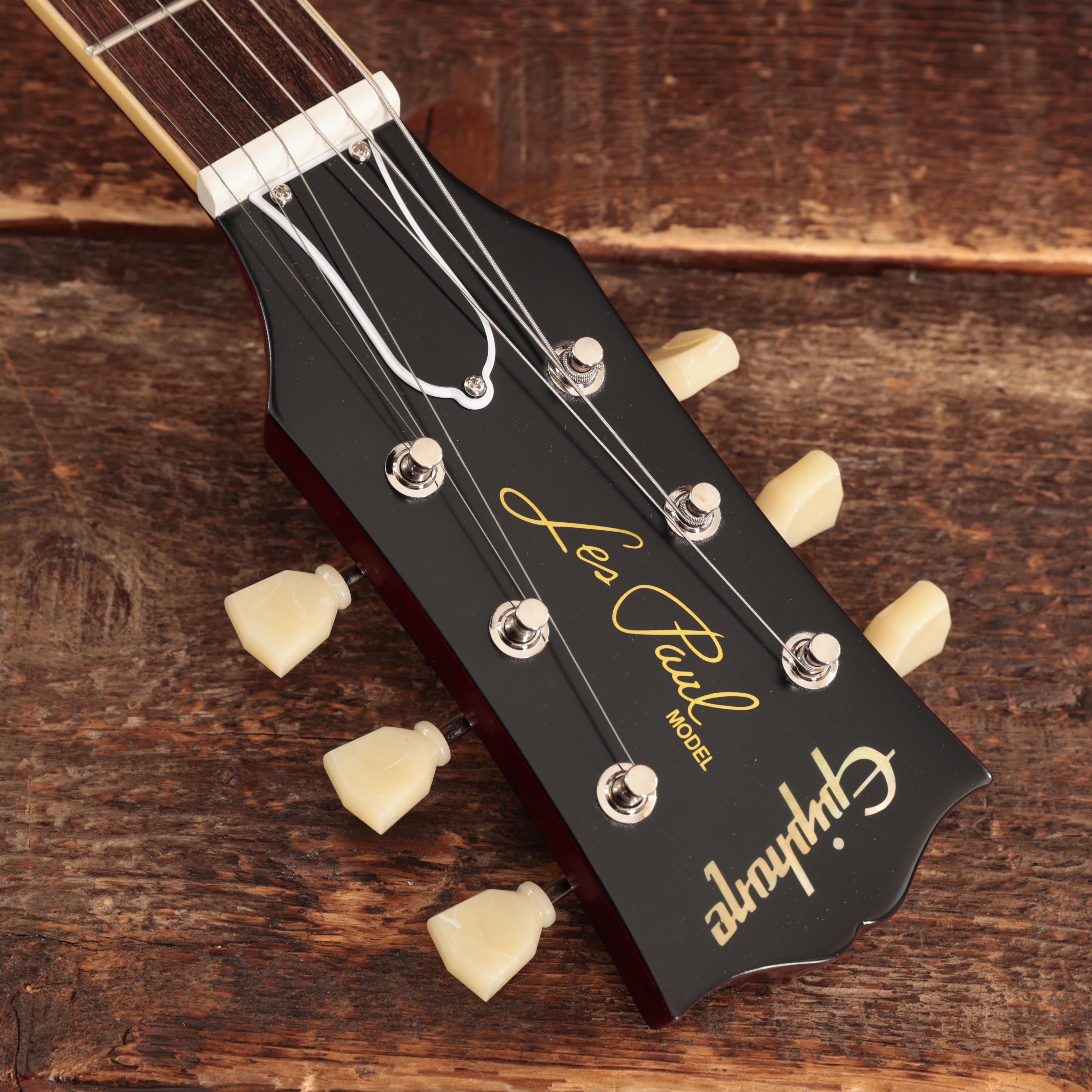 Epiphone 1959 Les Paul Standard Reissue in Washed Cherry Sunburst